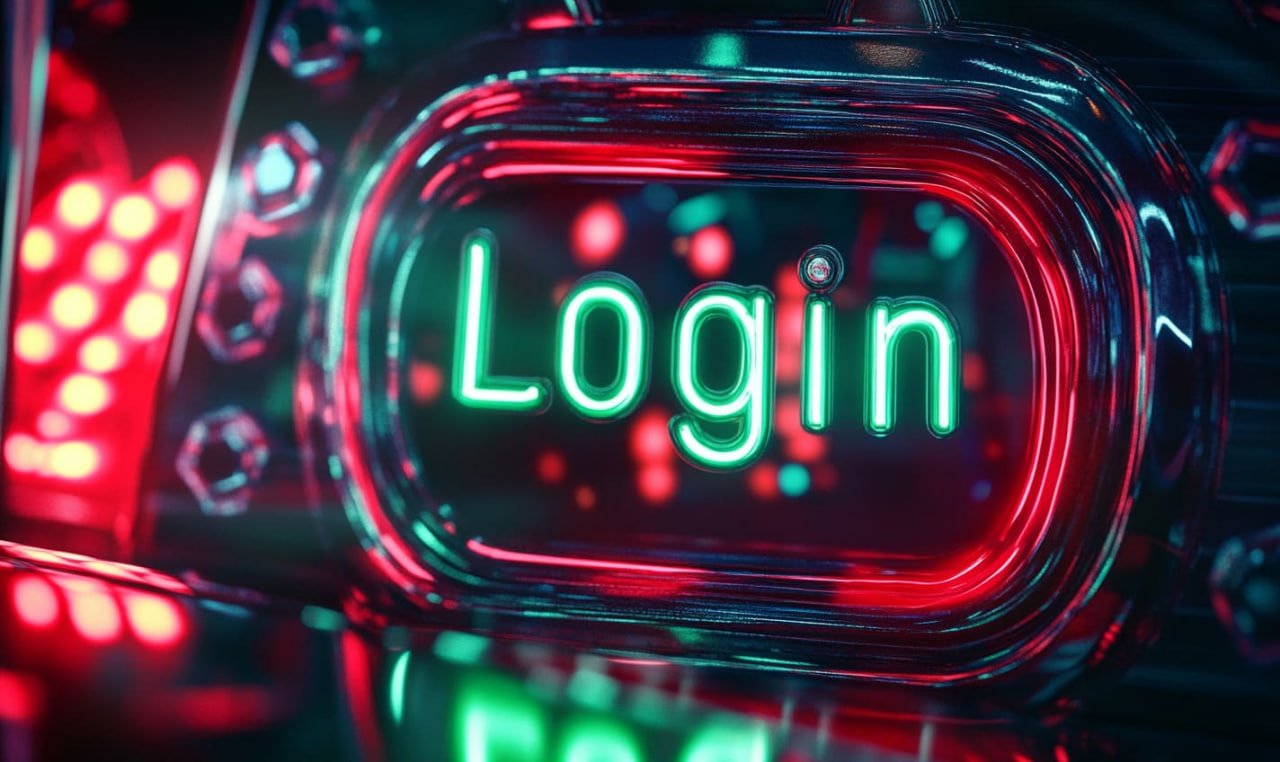 Layar login aplikasi luk4d
